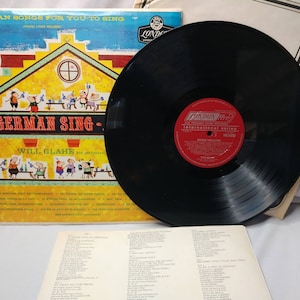 German Sing Along- 16 German Songs For You To Sing LP (ACP) 12&quot;