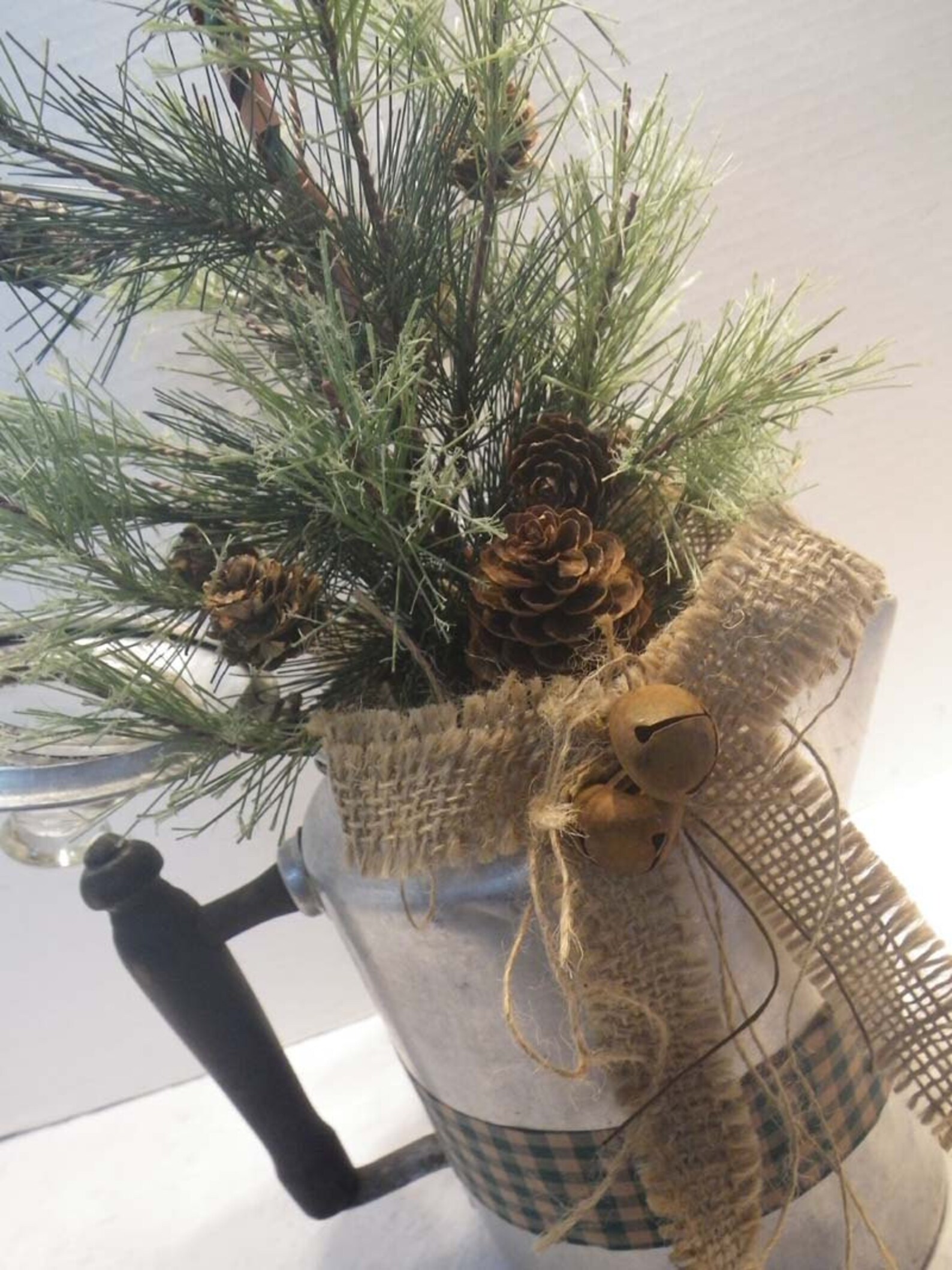 Wearever Aluminium Coffee Pot Christmas Tree Farmhouse Etsy