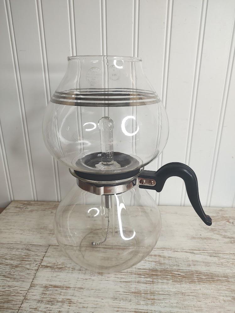 ヴィンテージ　サイレックス　コーヒーサーバー ヴィンテージ Silex ダブルバブルガラス コーヒーメーカー - 8