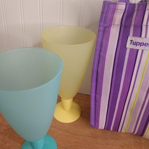 Tupperware Goblets & Insulated Bag ~ Tupperware Beach Ready