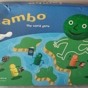 Jambo The World Game, Kids Teaching Game ~ Family Game Night