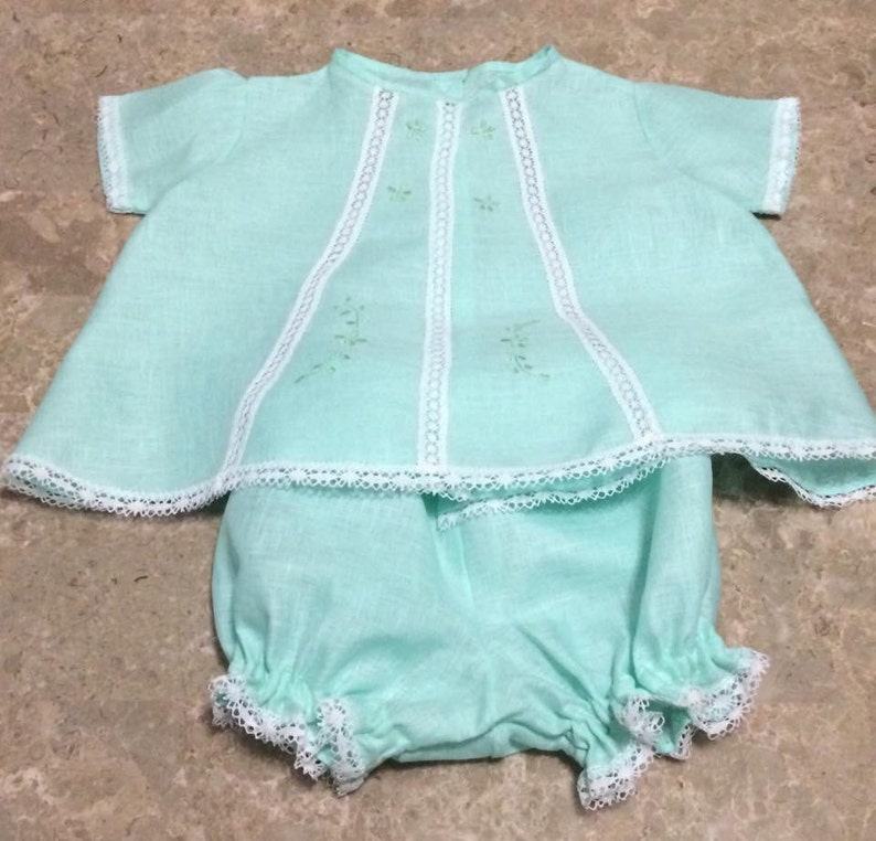 Handmade baby clothes embroidered very delicate Etsy