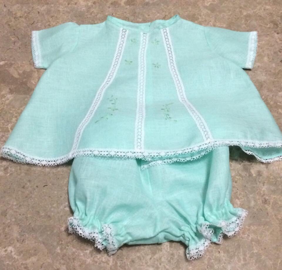 Handmade baby clothes embroidered very delicate Etsy