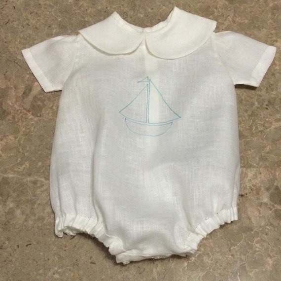 Handmade baby clothes embroidered baby 