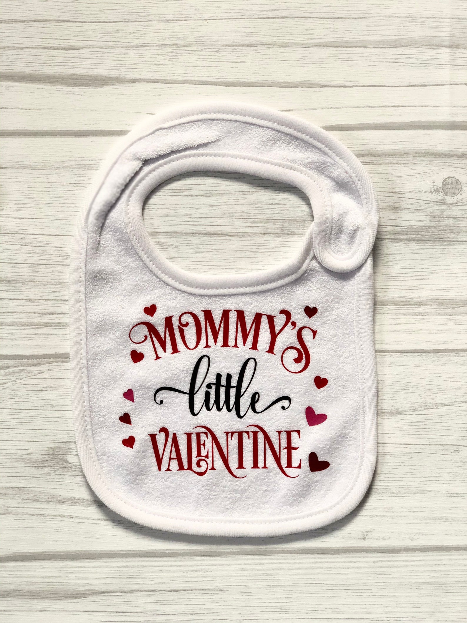 Valentine baby bib Valentines Day Bib Newborn Baby bib Etsy