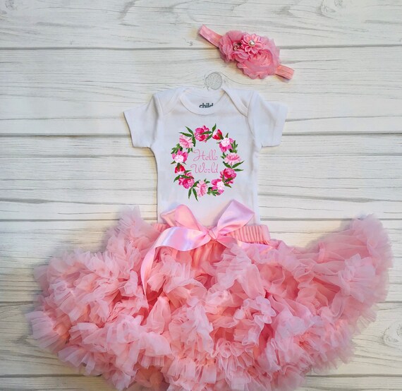baby welcome dress