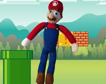 Handmade Knitted Super Mario Star - Etsy UK