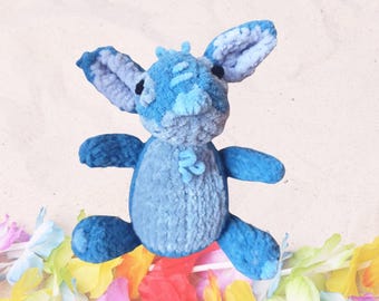 Delightful Little Monster Knitting Pattern, Inspired by Stitch!