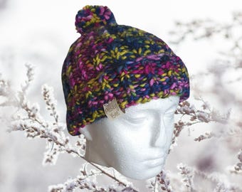 Pesky Bee 'Teddy Picker' multicolour bobble hat