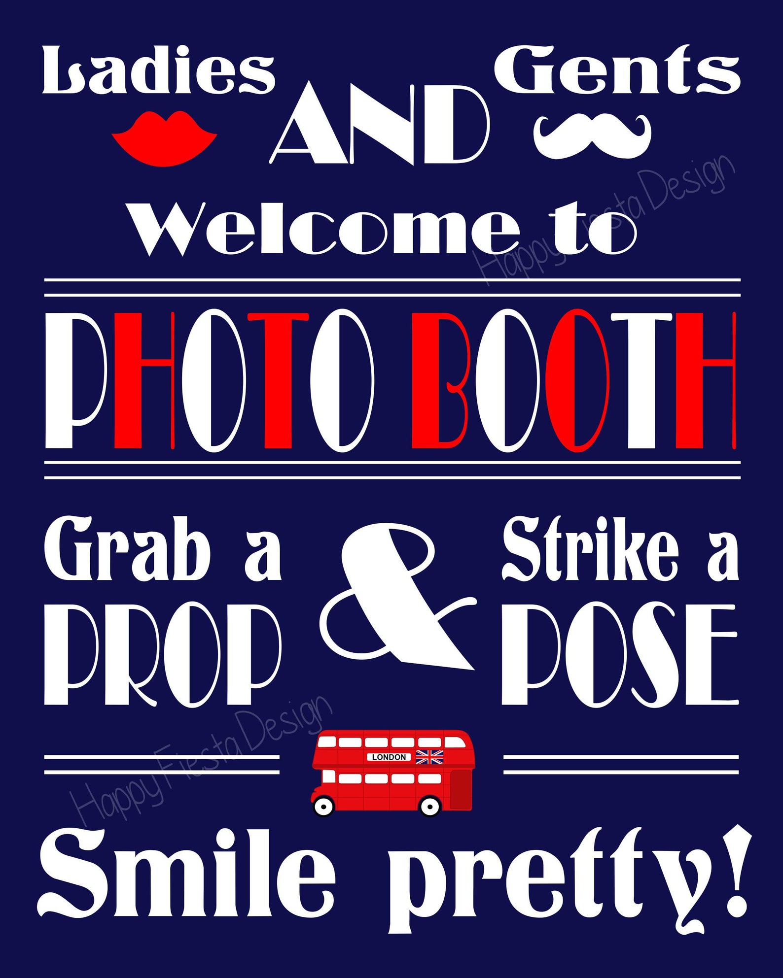 PRINTABLE London Photo Booth Props-london Props-england - Etsy UK