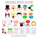 PRINTABLE Carnival Photo Booth Props-printable Circus Photo Props ...
