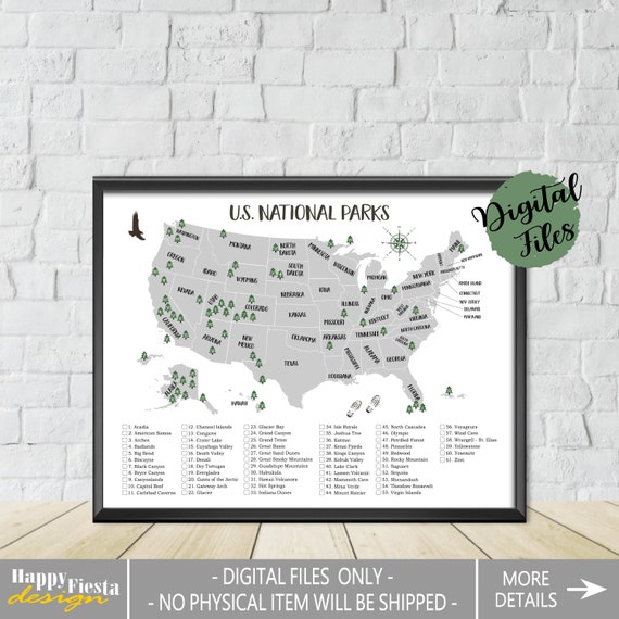 PRINTABLE US Nationwide Parks Map-United states of america Nationwide Parks Listing-61 image about Printable List of National Parks identified as PRINTABLE US Countrywide Parks Map-United states of america Countrywide Parks Record-61