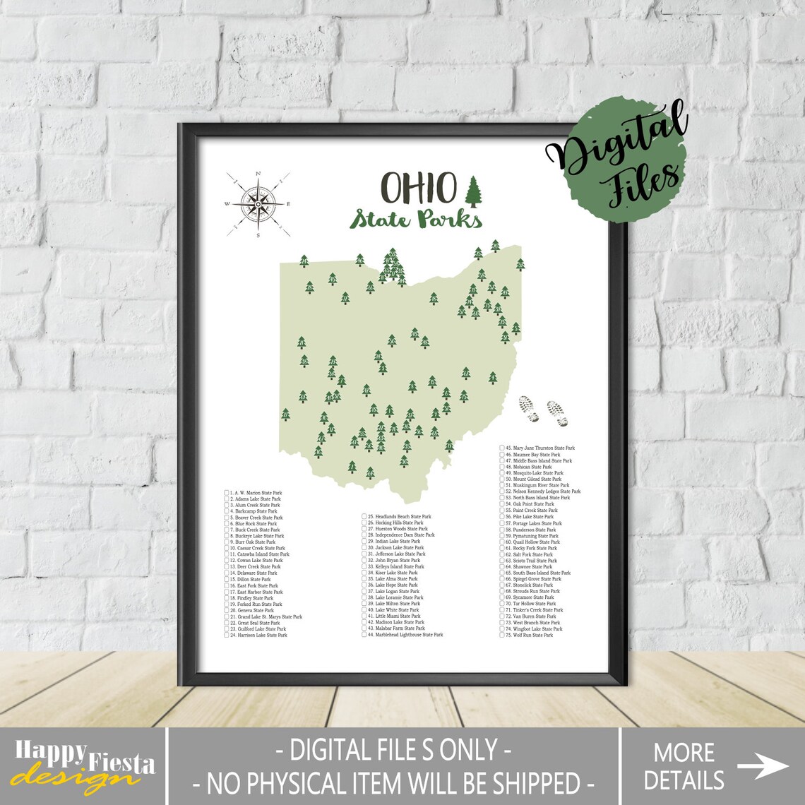 Ohio State Parks Map