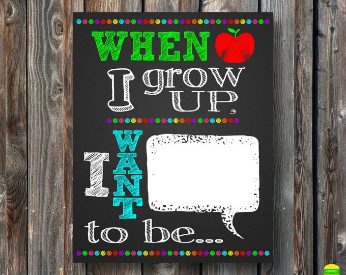 Growing Up Sign Color This item is unavailable - Etsy