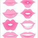 PRINTABLE Photo Booth Props-printable Lips Props-printable - Etsy