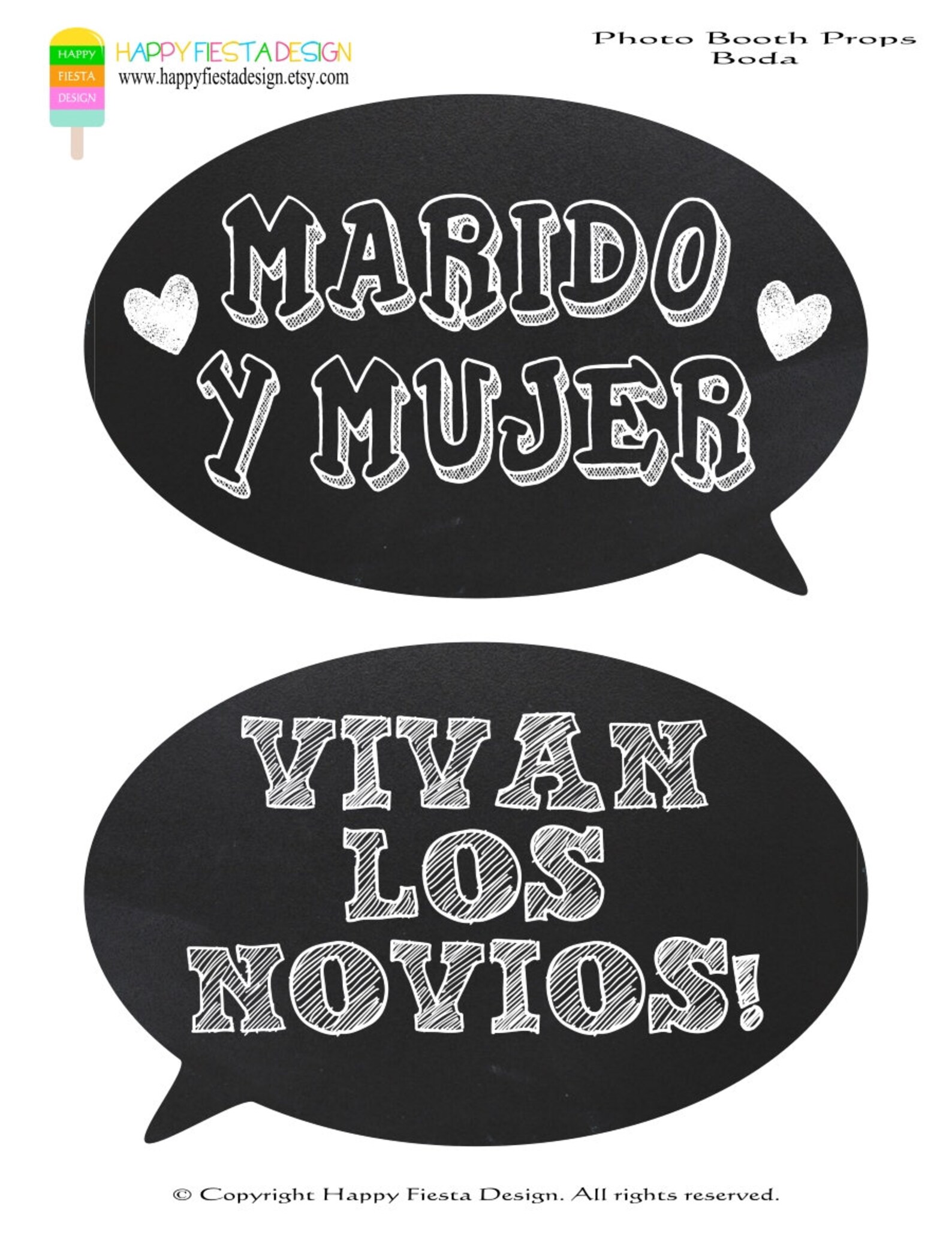 PRINTABLE Spanish Wedding Photo Booth Propsspanish Photo Etsy Canada