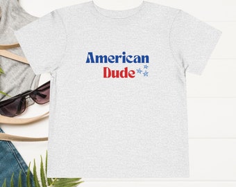 American Dude Stars T-shirt à manches courtes pour tout-petit