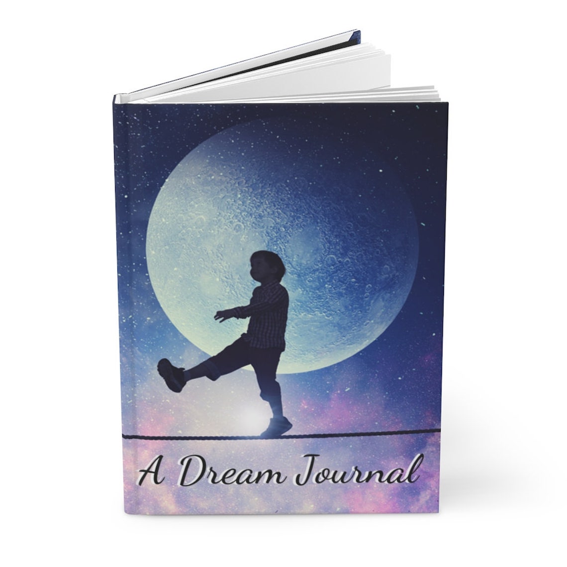A Dream Journal Dream Diary Log Hardcover Journal Matte Free Etsy