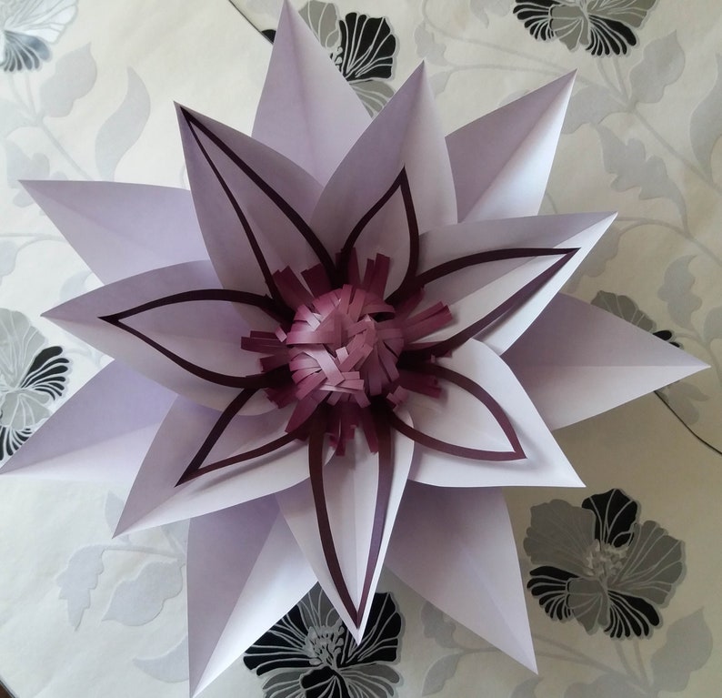 Giant Paper Flowers Decoration White Table And Chair Decorations Wedding Decorations Birthday Paper Flower Paper Flower Wall