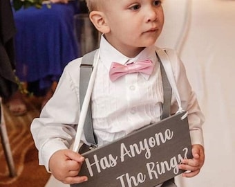 Custom Ring Bearer Signs/Ringbearer Sign/Flower Girl Sign/Wedding Entrance/Wedding Ceremony Prop/Wedding Sign/Rustic Wedding/Country Wedding