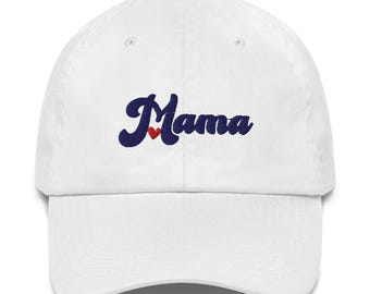 Mama Hat, Mama Baseball Hat, Embroidered Baseball Cap, Gift for Mom, Mother's Day Gift, New Mom Gift