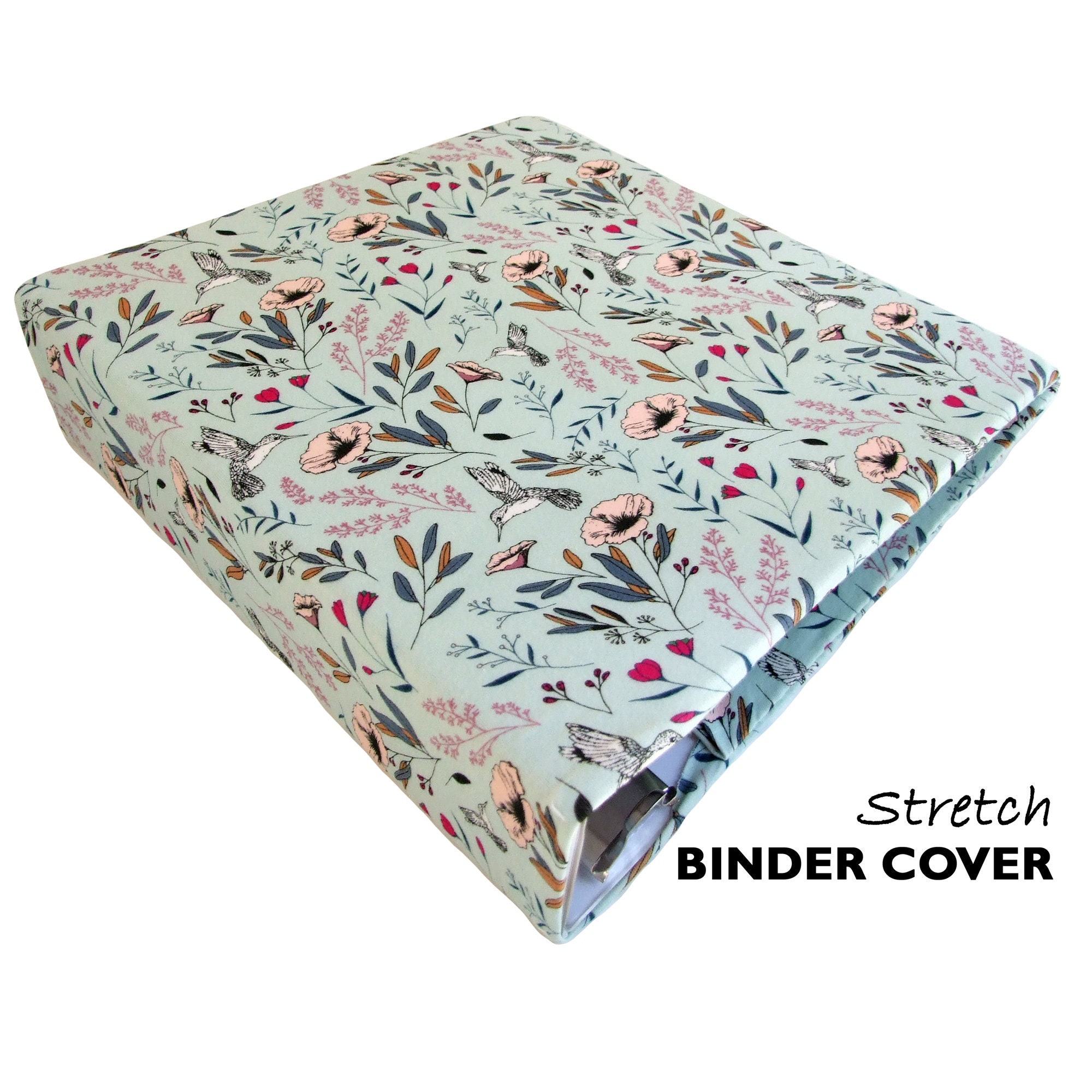 FLORAL Binder Cover Fabric, Wedding Binder Cover