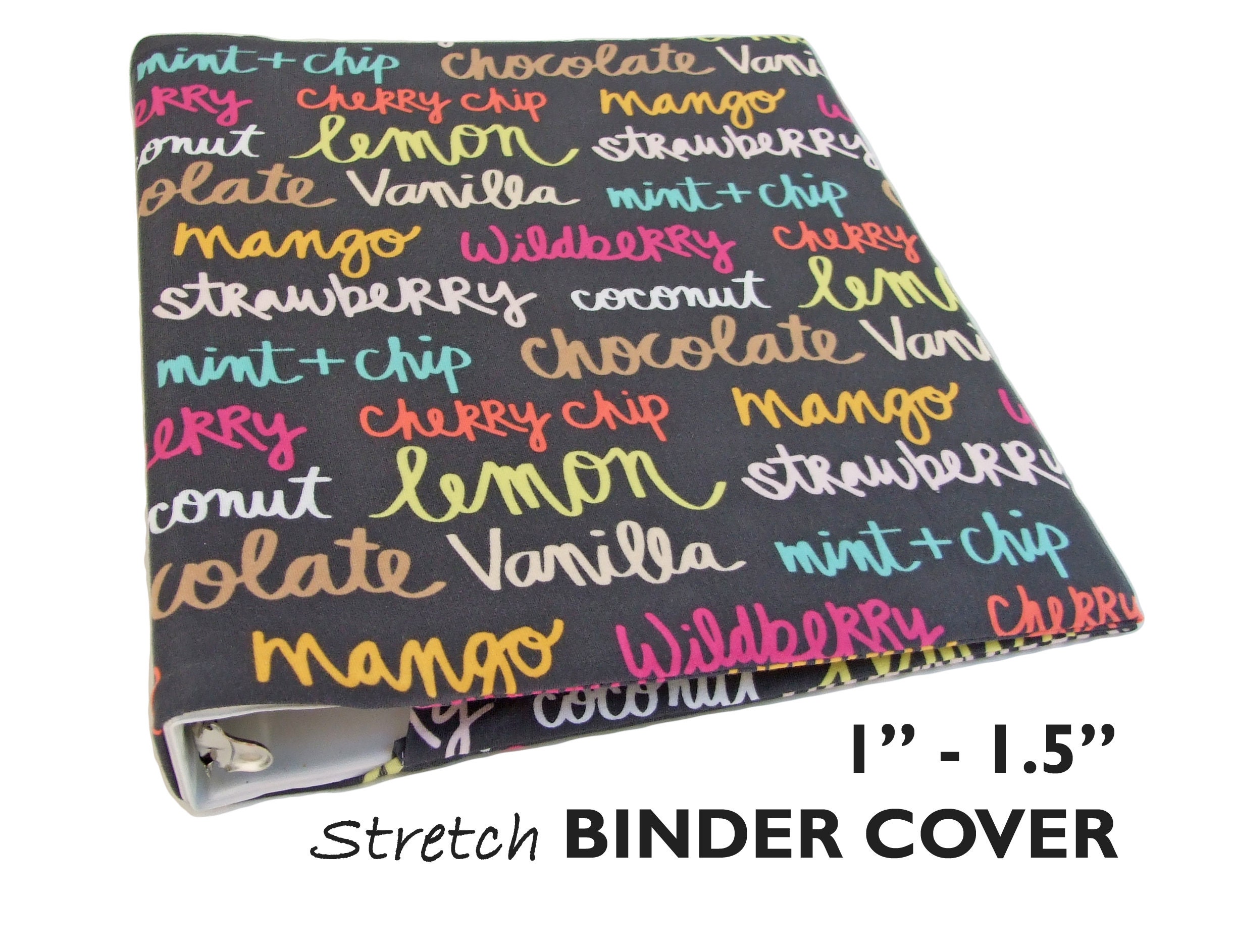 PURPLE UNICORN Binder Cover Fabric Unicorn Planner Cover Etsy