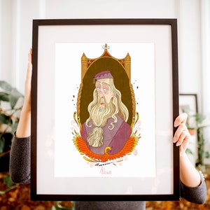 Albus Portrait - Signed A3 print