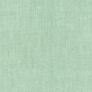 Könnte beinhalten: Nahaufnahme eines hellgrünen Stoffes mit gewebter Textur. Der Stoff hat ein subtiles, natürliches Aussehen mit Farb- und Texturvariationen. Das Material scheint Leinen oder ein ähnliches Textil zu sein.