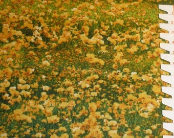 Patchworkstoff gelbe Blumenwiese
