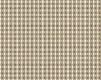 Patchwork fabric beige/brown checked