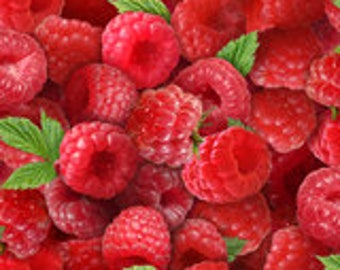 Patchworkstoff  Himbeeren