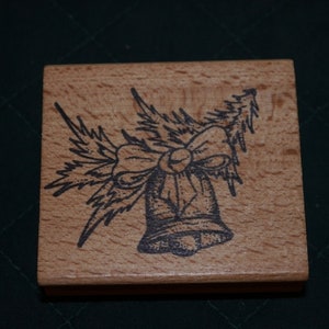 Stamp Christmas bell at the FIR branch