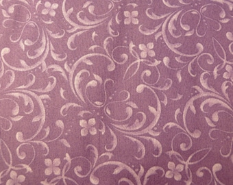 Tessuto patchwork viola scuro