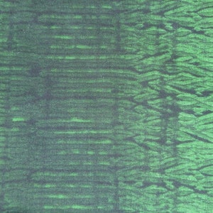 Patchworkstoff grüne Wellen mit schwarz Bild 2