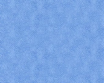 Patchworkstoff blau gepunktet