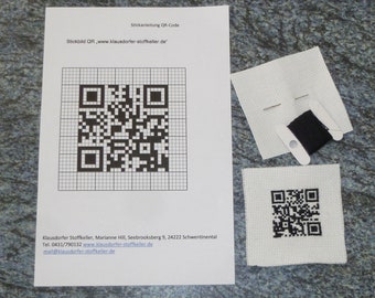 Embroidery pack QR Code sayings for beauty and makeup