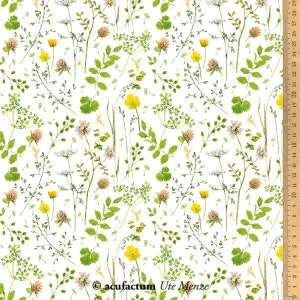 Cotton fabric Elfenwiese acufactum