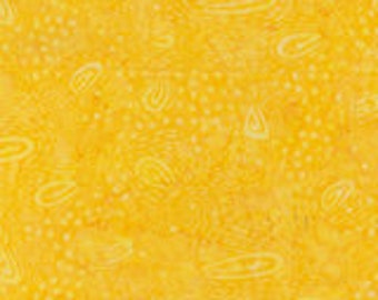 Patchwork fabric batik yellow