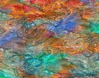 Tissu patchwork stries colorées