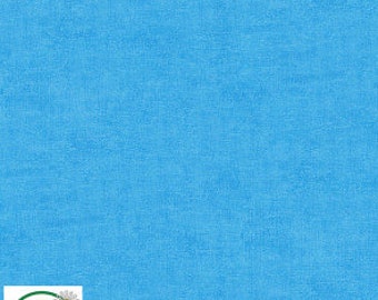 Patchwork fabric turquoise blue melange No.603