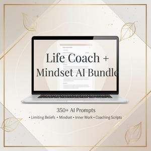 Life Coach AI System + Mindset Specialization Kit | 350 Client Breakthrough Session Scripts