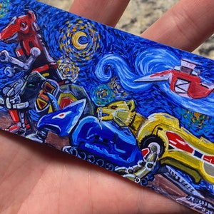 Starry Zords, MMPR, Rangers, Parody Art, Mashup Art, Mastodon, Pterodactyl, Triceratops, Sabertooth Tiger, Tyrannosaurus, Dino, Morphin Time