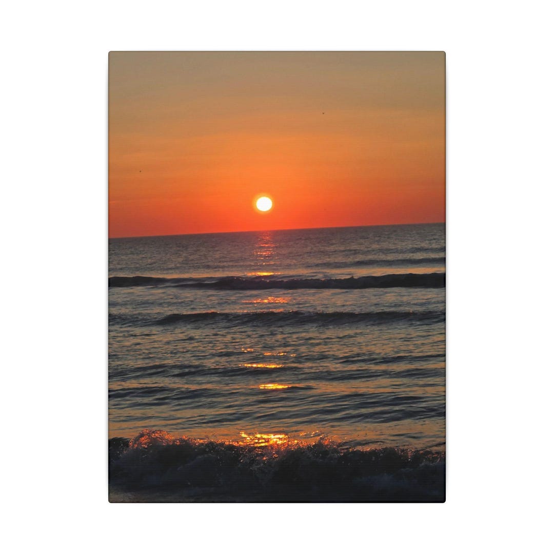 Hilton Head Island Sunrise Canvas - Etsy