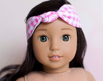 Knotted Fabric Headband for 18 Inch American Girl Dolls