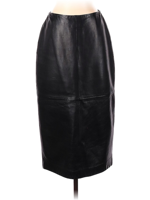 Black Leather Skirt by Wilson’s