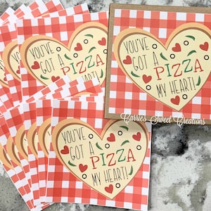 Preorder Pizza My Heart! Stickers- Valentine's Day Pizza Box Stickers