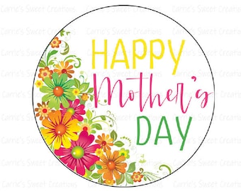 Happy Mother's Day Printable Tags, Happy Mother's Day Gift Tags, Instant Digital Download
