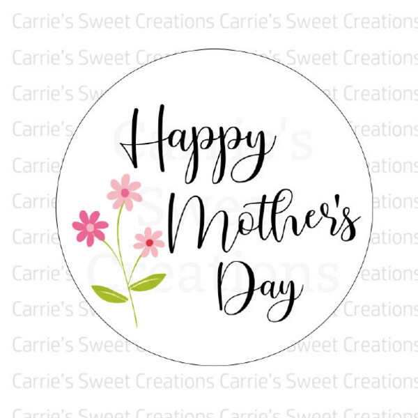 Happy Mother's Day Gift Tags- Printable Mother's Day Tags- Digital Download