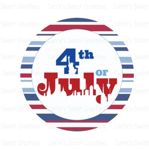 4th of July Printable- Independence Day Gift Tags- Fourth of July Tags-  Instant Digital Download